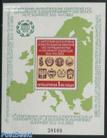 Bulgaria 1983 European Safety Conference S/s, Mint NH, History - Coat Of Arms - Europa Hang-on Issues - Nuovi