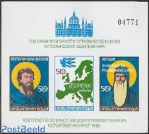 Bulgaria 1985 KSZE Conference S/s, Imperforated, Mint NH, History - Religion - Various - Europa Hang-on Issues - Relig.. - Nuevos