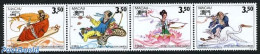 Macao 1993 Mythology 4v [:::] Or [+], Mint NH, Art - Fairytales - Unused Stamps
