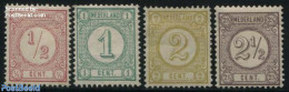 Netherlands 1894 Definitives 4v, New Colours, Unused (hinged) - Nuovi