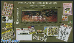 Philippines 1997 Abstract Paintings S/s, Mint NH, Philately - Stamps On Stamps - Art - Modern Art (1850-present) - Briefmarken Auf Briefmarken