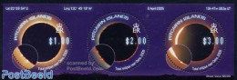 Pitcairn Islands 2005 Solar Eclipse S/s, Mint NH, Science - Various - Astronomy - Round-shaped Stamps - Astrologia