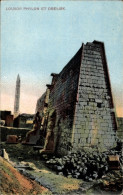 CPA Ägypten, Luxor Phylon Und Obelisk - Other & Unclassified