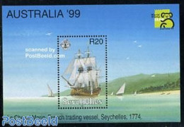 Seychelles 1999 Australia 99 S/s, Mint NH, Transport - Ships And Boats - Schiffe
