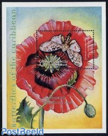 Grenada Grenadines 2000 Ecpantheria Serifonia S/s, Mint NH, Nature - Butterflies - Flowers & Plants - Grenade (1974-...)
