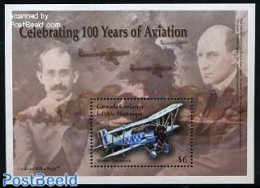 Grenada Grenadines 2003 100 Years Aviation S/s, Mint NH, Transport - Aircraft & Aviation - Vliegtuigen