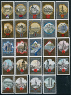 SOVIET UNION 1978-80 Olympic Games, Moscow Cities Of The Golden Ring And Tourism Complete (22) MNH / **. - Ongebruikt