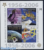Bosnia Herzegovina - Croatic Adm. 2006 50 Years Europa Stamps S/s, Mint NH, History - Various - Europa Hang-on Issues .. - Europese Gedachte