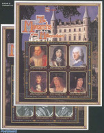 Antigua & Barbuda 2000 Scottish Kings & Queens 12v (2 M/s), Mint NH, History - Kings & Queens (Royalty) - Familles Royales