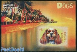 Antigua & Barbuda 2000 Dogs S/s, Spaniel, Mint NH, Nature - Dogs - Antigua Und Barbuda (1981-...)