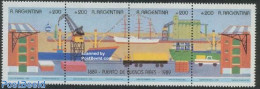 Argentina 1990 Buenos Aires Harbour 4v [:::], Mint NH, Transport - Automobiles - Railways - Ships And Boats - Neufs