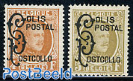 Belgium 1928 Parcel Stamps 2v, Mint NH - Nuevos