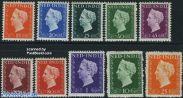 Netherlands Indies 1948 Definitives 10v, Mint NH - Other & Unclassified