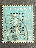 FRANCE L N° 362 LC 26-05 Indice 7 Perforé Perforés Perfins Perfin !! Superbe - Other & Unclassified