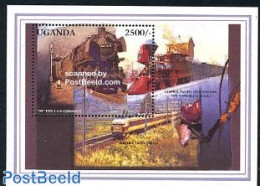 Uganda 1996 Railways S/s, 99 Type 1-5-0, Mint NH, Transport - Railways - Trains