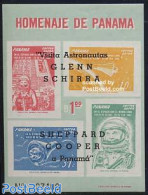Panama 1963 Astronauts Visit S/s, Mint NH, Transport - Space Exploration - Panamá