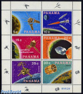 Panama 1969 Space Exploration 6v M/s, Mint NH, Transport - Space Exploration - Panamá