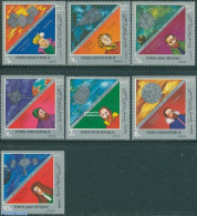 Yemen, Arab Republic 1969 Space/astronomy 7v, Mint NH, Science - Transport - Astronomy - Space Exploration - Astrologie
