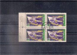 Russia 1957, Michel Nr 1946A, In Block Of Four With Variety, Used - Used Stamps