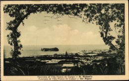 CPA São Miguel Azoren Portugal, Panorama Von Franca Do Campo - Other & Unclassified
