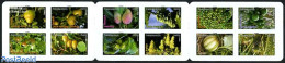 France 2012 Fruit 12v S-a In Booklet, Mint NH, Nature - Fruit - Stamp Booklets - Unused Stamps