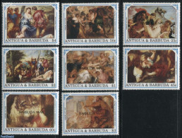 Barbuda 1991 Rubens 350th Anniversary Of Death 8v, Mint NH, Art - Paintings - Rubens - Barbuda (...-1981)