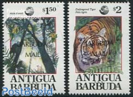 Barbuda 1993 UNCED 2v, Mint NH, Nature - Environment - Protección Del Medio Ambiente Y Del Clima