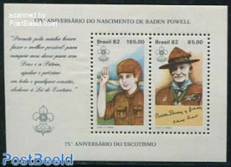 Brazil 1982 Scouting Anniversary S/s, Mint NH, Sport - Scouting - Ongebruikt