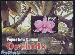 Papua New Guinea 2004 Orchids S/s, Dendrobium Biggibum, Mint NH, Nature - Flowers & Plants - Orchids - Papua-Neuguinea