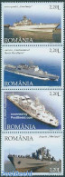 Romania 2005 Military Ships 4v [:::], Mint NH, Transport - Ships And Boats - Nuevos