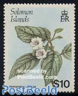 Solomon Islands 1988 Definitive, Flower 1v, Mint NH, Nature - Flowers & Plants - Solomoneilanden (1978-...)