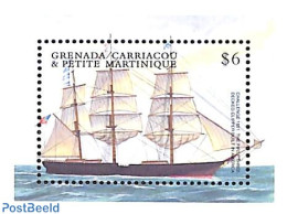 Grenada Grenadines 2001 Challenge 1851 S/s, Mint NH, Transport - Ships And Boats - Schiffe