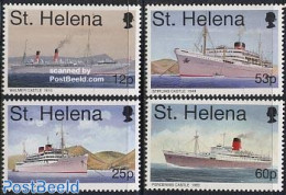 Saint Helena 1996 Postal Ships 4v, Mint NH, Transport - Ships And Boats - Schiffe