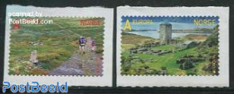 Norway 2012 Tourism, Europa 2v, Mint NH, History - Various - Europa (cept) - Tourism - Art - Castles & Fortifications - Unused Stamps