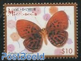 Micronesia 2006 Definitives, Butterflies 1v ($10), Mint NH, Nature - Butterflies - Micronesia
