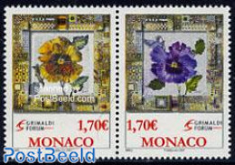 Monaco 2006 Sunrise, Sunset 2v [:], Mint NH, Nature - Flowers & Plants - Unused Stamps