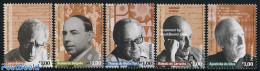 Portugal 2006 Cultural Personalities 5v, Mint NH, Art - Authors - Unused Stamps