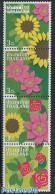 Thailand 2007 Personal Stamps, Flowers 4v, Mint NH, Nature - Flowers & Plants - Tailandia