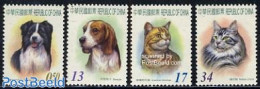 Taiwan 2006 Cats & Dogs 4v, Mint NH, Nature - Cats - Dogs - Other & Unclassified
