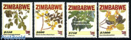 Zimbabwe 2006 Trees 4v, Mint NH, Nature - Trees & Forests - Rotary Club