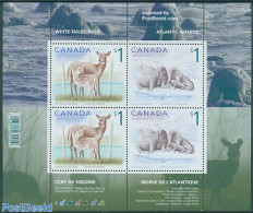 Canada 2005 Mammals S/s, Mint NH, Nature - Animals (others & Mixed) - Deer - Sea Mammals - Ongebruikt