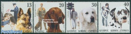 Cyprus 2005 Dogs 4v, Mint NH, Health - Nature - Various - Disabled Persons - Dogs - Police - Ungebraucht