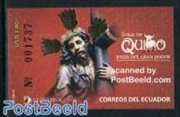 Ecuador 2006 Jesus With Cross S/s, Mint NH, Religion - Religion - Equateur