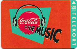 Denmark - KTAS - Coca Cola Is The Music - TDKP019 - 03.1993, 3.000ex, 20kr, Used - Dänemark