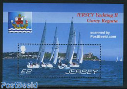 Jersey 2007 Jersey Yachting II Gorey Regatta S/s, Mint NH, Sport - Transport - Sailing - Ships And Boats - Voile