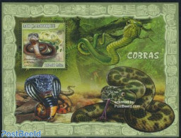 Mozambique 2007 Cobra S/s, Mint NH, Nature - Reptiles - Snakes - Mozambico