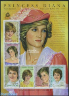 Sierra Leone 2007 Death Of Diana 6v M/s, Mint NH, History - Charles & Diana - Kings & Queens (Royalty) - Royalties, Royals