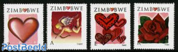 Zimbabwe 2008 Valentines Day 4v, Mint NH, Various - Greetings & Wishing Stamps - St. Valentine's Day - Zimbabwe (1980-...)