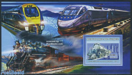 Guinea, Republic 2006 Big Boy S/s, Mint NH, Transport - Railways - Trains