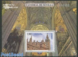 Spain 2012 Cathedral Of Seville S/s, Mint NH, Religion - Churches, Temples, Mosques, Synagogues - Nuevos